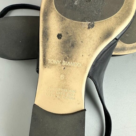 Tony Bianco Javier Flat in Black - Picture 7 of 9